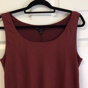 Lafayette brandy-wine sleeveless top.